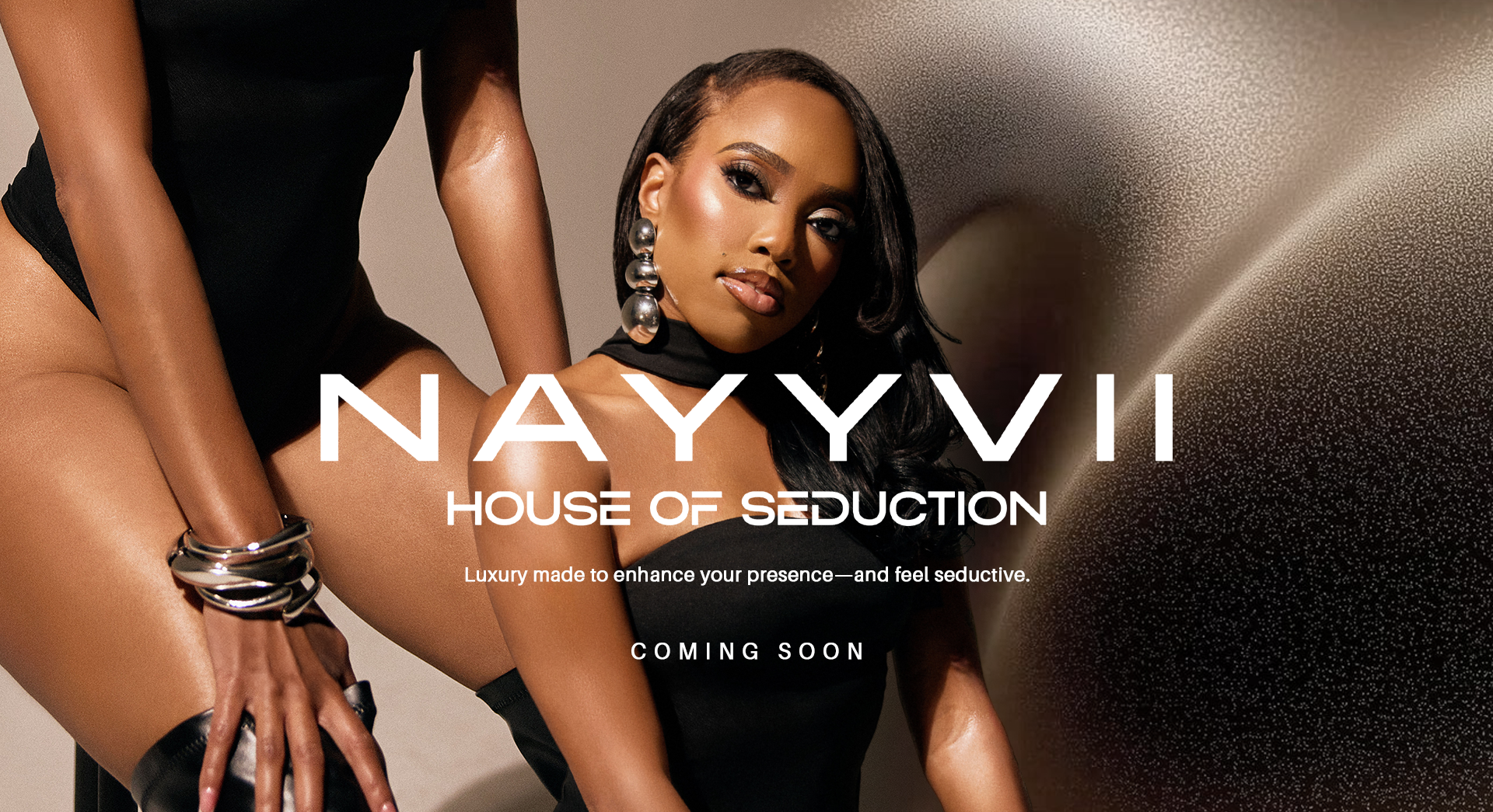 NAYYVII House of Seduction Tempess Straight raw Cambodian hair extensions, sleek and silky, perfect for Atlanta women who love premium human hair.